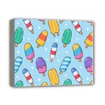 Cute Kawaii Ice Cream Seamless Pattern Deluxe Canvas 14  x 11  (Stretched)