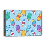 Cute Kawaii Ice Cream Seamless Pattern Deluxe Canvas 18  x 12  (Stretched)