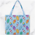 Cute Kawaii Ice Cream Seamless Pattern Mini Tote Bag