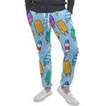 Cute Kawaii Ice Cream Seamless Pattern Men s Jogger Sweatpants