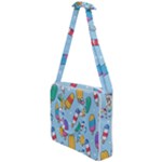 Cute Kawaii Ice Cream Seamless Pattern Cross Body Office Bag