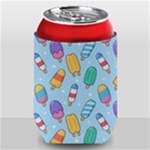 Cute Kawaii Ice Cream Seamless Pattern Can Holder