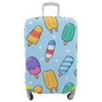 Cute Kawaii Ice Cream Seamless Pattern Luggage Cover (Medium)
