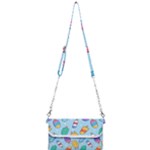 Cute Kawaii Ice Cream Seamless Pattern Mini Crossbody Handbag