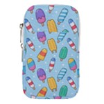 Cute Kawaii Ice Cream Seamless Pattern Waist Pouch (Small)