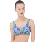 Cute Kawaii Ice Cream Seamless Pattern The Little Details Bikini Top