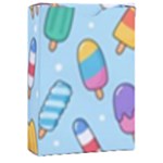 Cute Kawaii Ice Cream Seamless Pattern Playing Cards Single Design (Rectangle) with Custom Box