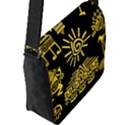 Flap Closure Messenger Bag (L) 