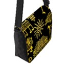 Flap Closure Messenger Bag (S) 