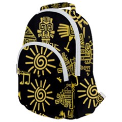 Rounded Multi Pocket Backpack 
