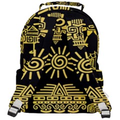 Rounded Multi Pocket Backpack 