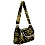 Maya Style Gold Linear Totem Icons Multipack Bag