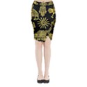 Midi Wrap Pencil Skirt 