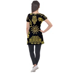 Puff Sleeve Tunic Top 