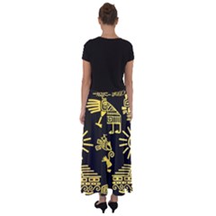Flared Maxi Skirt 