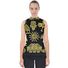 Mock Neck Shell Top 