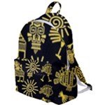 Maya Style Gold Linear Totem Icons The Plain Backpack