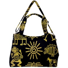 Double Compartment Shoulder Bag 
