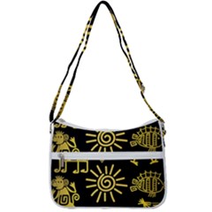 Zip Up Shoulder Bag 