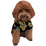 Maya Style Gold Linear Totem Icons Dog T-Shirt