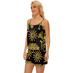 Satin Pajama Short Set 