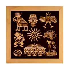 Wood Photo Frame Cube 