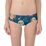 Seamless Pattern Owls Dreaming Classic Bikini Bottoms