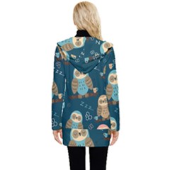 Button Up Hooded Coat  