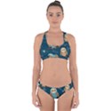 Cross Back Hipster Bikini Set 