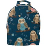 Seamless Pattern Owls Dreaming Mini Full Print Backpack