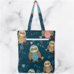 Double Zip Up Tote Bag 