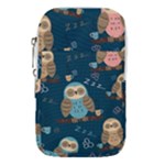 Seamless Pattern Owls Dreaming Waist Pouch (Small)
