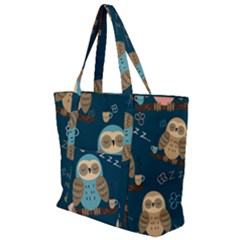 Zip Up Canvas Bag 