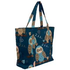 Zip Up Canvas Bag 