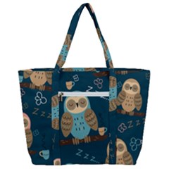Zip Up Canvas Bag 