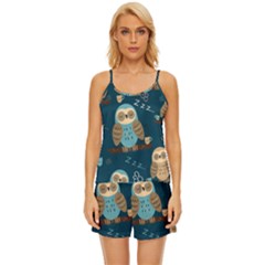 Satin Pajama Short Set 
