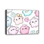 Cute Doodle Cartoon Seamless Pattern Mini Canvas 7  x 5  (Stretched)