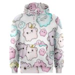 Cute Doodle Cartoon Seamless Pattern Men s Core Hoodie