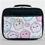 Cute Doodle Cartoon Seamless Pattern Lunch Bag