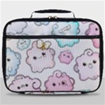 Cute Doodle Cartoon Seamless Pattern Full Print Lunch Bag