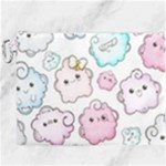 Cute Doodle Cartoon Seamless Pattern Canvas Cosmetic Bag (XXXL)
