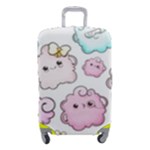 Cute Doodle Cartoon Seamless Pattern Luggage Cover (Small)
