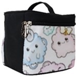 Cute Doodle Cartoon Seamless Pattern Make Up Travel Bag (Big)
