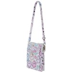 Cute Doodle Cartoon Seamless Pattern Multi Function Travel Bag