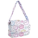 Cute Doodle Cartoon Seamless Pattern Courier Bag