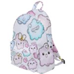 Cute Doodle Cartoon Seamless Pattern The Plain Backpack