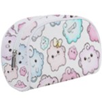 Cute Doodle Cartoon Seamless Pattern Make Up Case (Large)