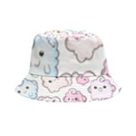 Cute Doodle Cartoon Seamless Pattern Inside Out Bucket Hat