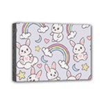 Seamless Pattern With Cute Rabbit Character Mini Canvas 7  x 5  (Stretched)