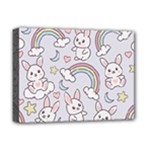 Seamless Pattern With Cute Rabbit Character Deluxe Canvas 16  x 12  (Stretched) 